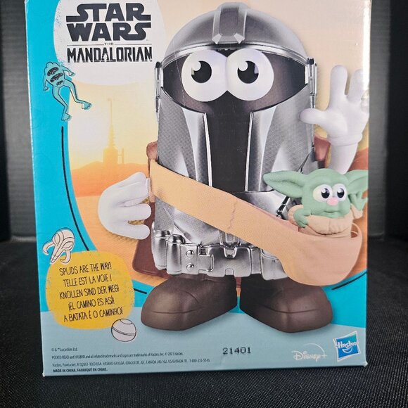 Hasbro, Star Wars, Mandalarian Potato Head The Yamdalorian And The Tot New! - Picture 4 of 10